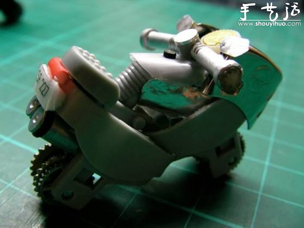 一次性打火機DIY摩托車模型 -  rpnrmr.com