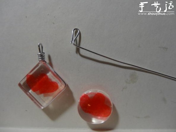 玻璃片DIY小清新吊墜/掛件的教程 -  rpnrmr.com