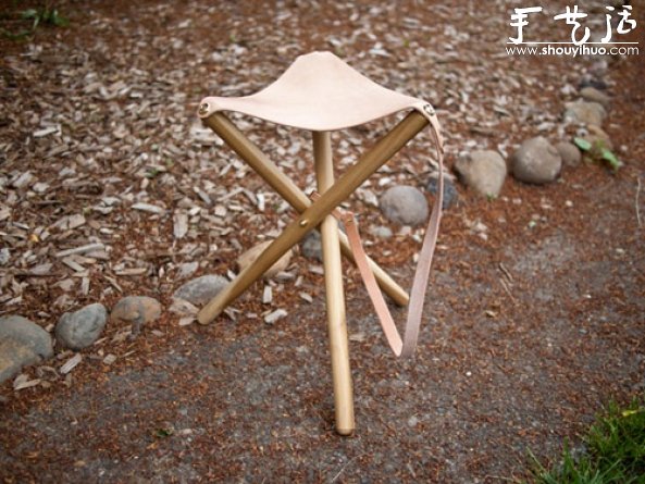 宜家風(fēng)格三腿椅子DIY教程 -  rpnrmr.com