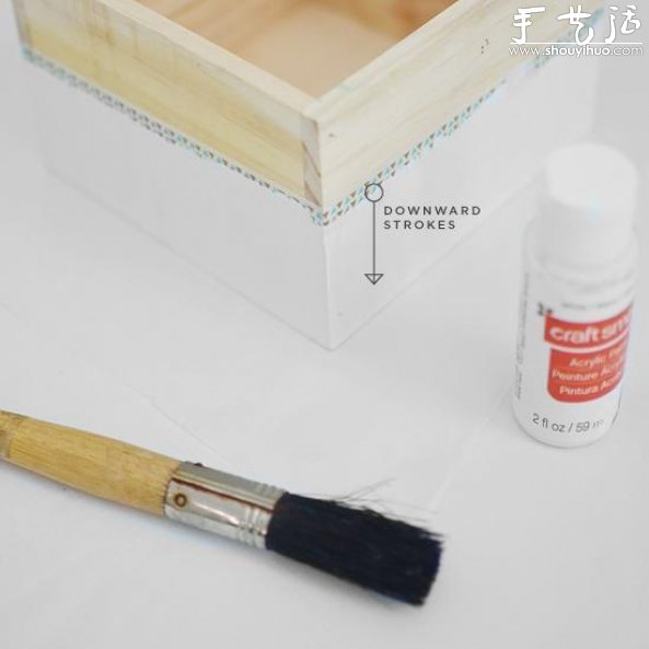 木箱子手工DIY皮革手柄工具箱的教程 -  rpnrmr.com