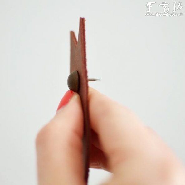 木箱子手工DIY皮革手柄工具箱的教程 -  rpnrmr.com