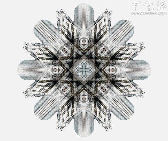 創(chuàng)意攝影：將建筑DIY成萬花筒 -  rpnrmr.com