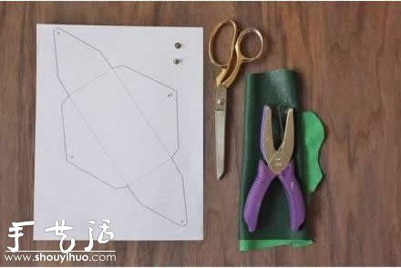 皮革DIY女式零錢(qián)包的教程 -  rpnrmr.com