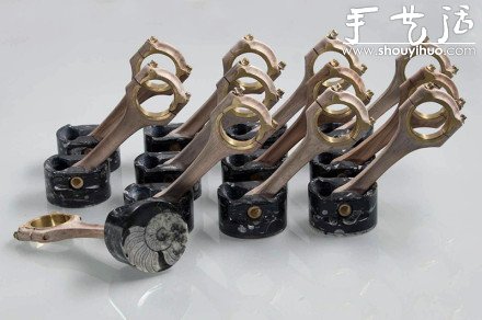 動(dòng)物骨骼等奇怪材料DIY的“發(fā)動(dòng)機(jī)” -  rpnrmr.com