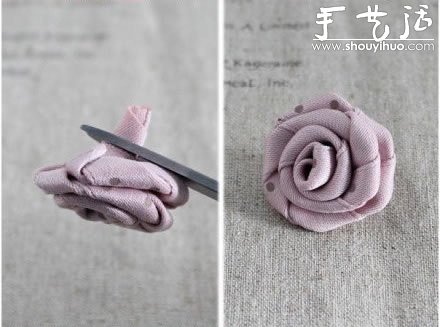 教你如何制作玫瑰花發(fā)繩發(fā)飾 -  rpnrmr.com