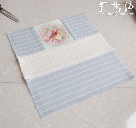 小清新拼布零錢包/筆袋手工制作教程 -  rpnrmr.com