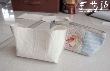 小清新拼布零錢包/筆袋手工制作教程 -  rpnrmr.com