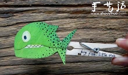 木夾子制作會動的小玩具 -  rpnrmr.com