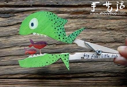木夾子制作會動的小玩具 -  rpnrmr.com