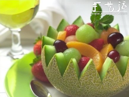 漂亮水果沙拉的做法 -  rpnrmr.com