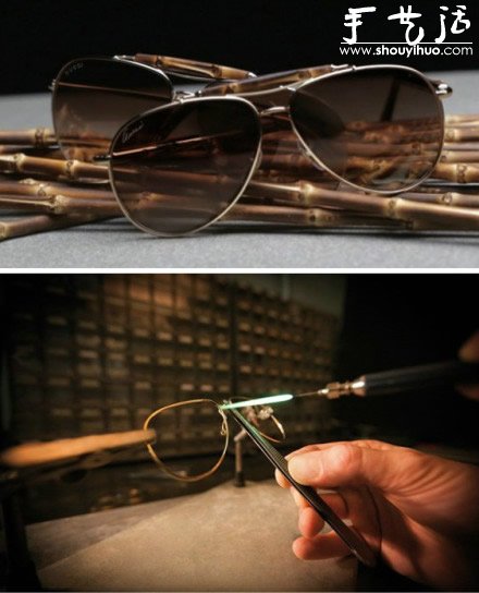 Gucci竹節(jié)太陽鏡奢華有理 手工制作過程復雜 -  rpnrmr.com