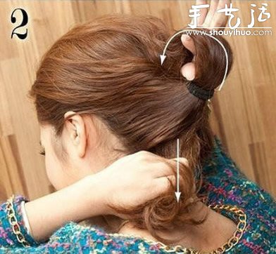 圖解教你扎漂亮的馬尾辮 -  rpnrmr.com