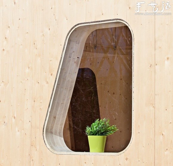 純木打造的迷你套間 -  rpnrmr.com