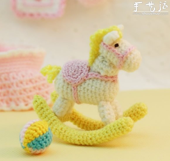 漂亮的針織小馬玩具 -  rpnrmr.com