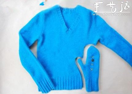舊毛衣改造DIY保暖手套 -  rpnrmr.com