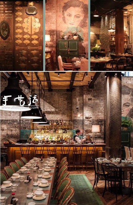 老上海風(fēng)格的餐廳裝修 -  rpnrmr.com