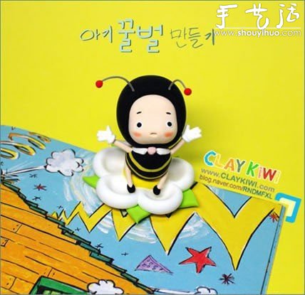 軟陶制作可愛小蜜蜂的教程 -  rpnrmr.com