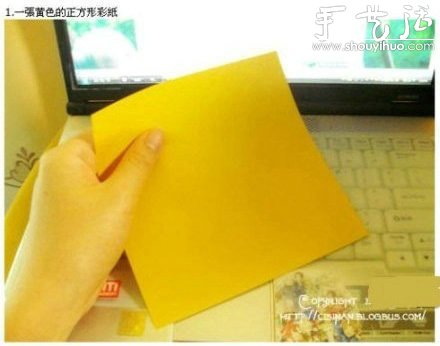 手工折紙可愛(ài)皮卡丘的教程 -  rpnrmr.com