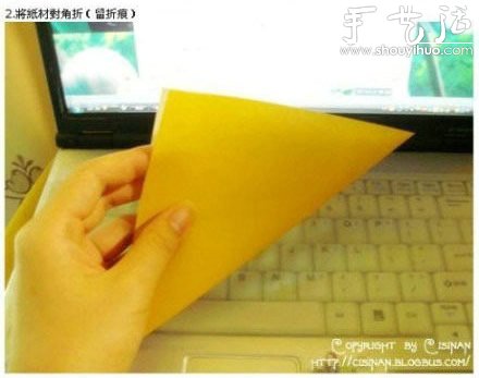 手工折紙可愛(ài)皮卡丘的教程 -  rpnrmr.com
