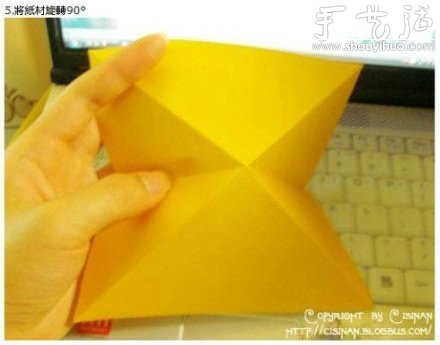 手工折紙可愛(ài)皮卡丘的教程 -  rpnrmr.com