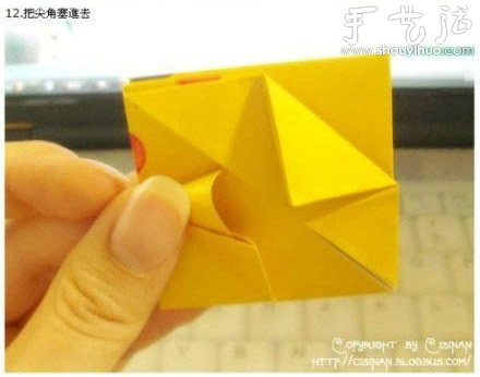 手工折紙可愛(ài)皮卡丘的教程 -  rpnrmr.com