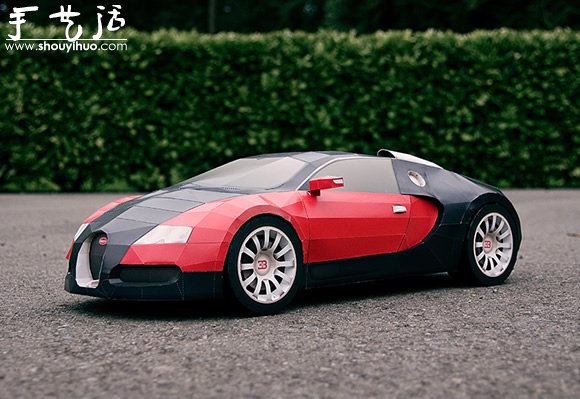 手工帝制作的紙模型跑車欣賞 -  rpnrmr.com