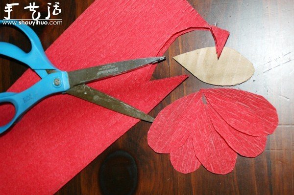 漂亮的手捧花剪紙制作 -  rpnrmr.com