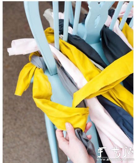 舊衣服DIY椅子坐墊的教程 -  rpnrmr.com