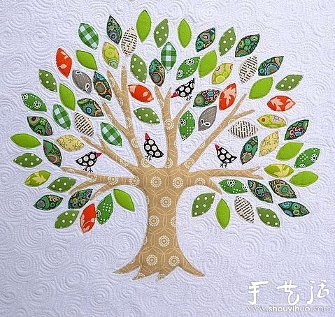 日式風(fēng)格手工拼布畫作品欣賞 -  rpnrmr.com