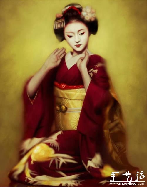 日本繪畫藝術(shù)家Yamaokas的手指畫作品 -  rpnrmr.com