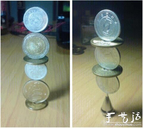 壘硬幣的藝術(shù) 你能做到么？ -  rpnrmr.com