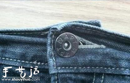 生活小技巧：給牛仔褲拉鏈裝個扣環(huán) -  rpnrmr.com