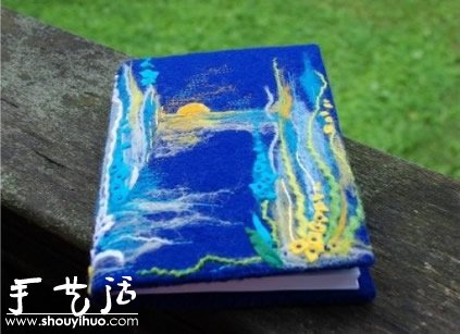 羊毛氈DIY的書(shū)皮 -  rpnrmr.com