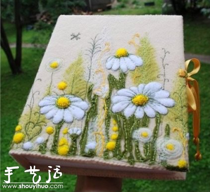 羊毛氈DIY的書(shū)皮 -  rpnrmr.com