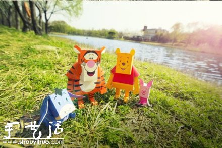 方方正正的迪士尼動漫角色紙模 -  rpnrmr.com