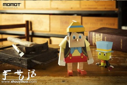 方方正正的迪士尼動漫角色紙模 -  rpnrmr.com