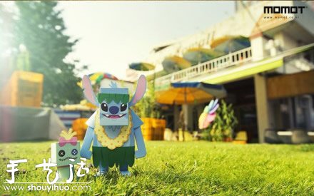 方方正正的迪士尼動漫角色紙模 -  rpnrmr.com