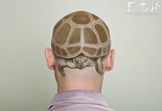 牛人的“龜”頭發(fā)型 -  rpnrmr.com