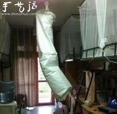 大學寢室的奇葩送風創(chuàng)意 -  rpnrmr.com