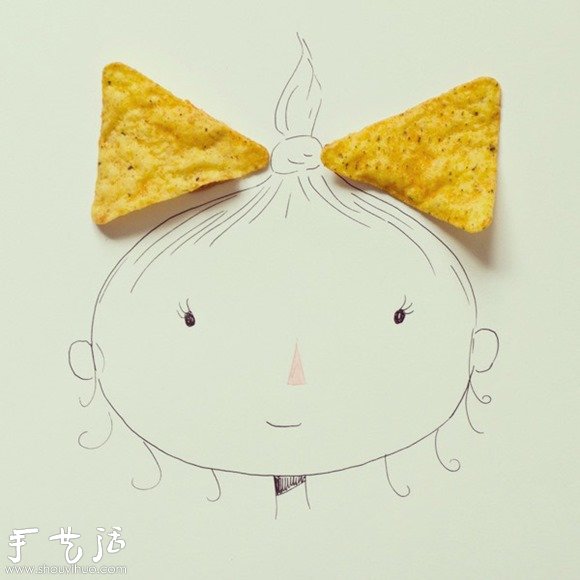 創(chuàng)意素描 DIY實物與插畫的互動趣味 -  rpnrmr.com