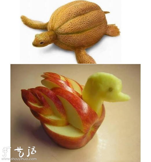 精彩絕倫的水果雕刻 -  rpnrmr.com