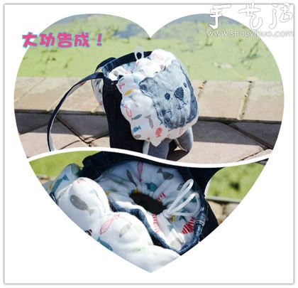 舊牛仔褲手工DIY“小獅子背包” -  rpnrmr.com