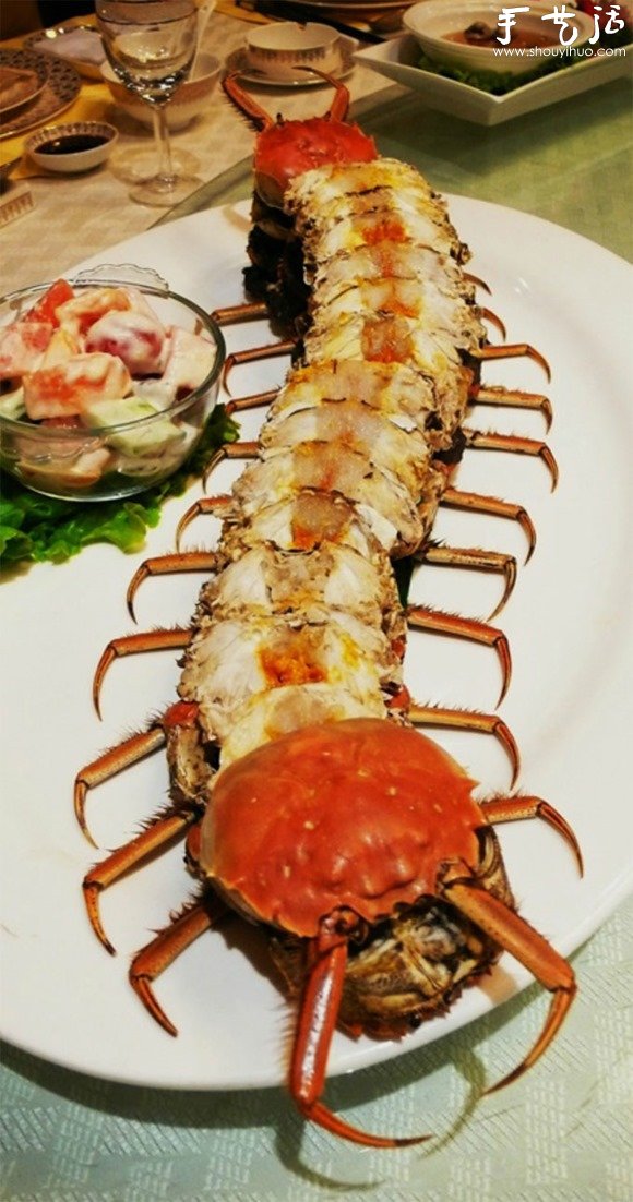 大閘蟹DIY的“蜈蚣”美食 -  rpnrmr.com