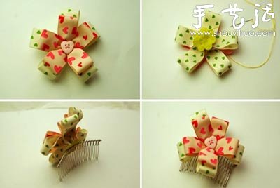 手工DIY漂亮的布藝發(fā)梳 -  rpnrmr.com