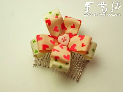 手工DIY漂亮的布藝發(fā)梳 -  rpnrmr.com