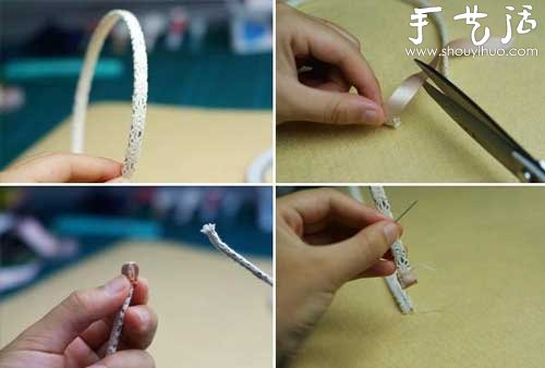 可愛的兔耳朵發(fā)箍手工制作 -  rpnrmr.com