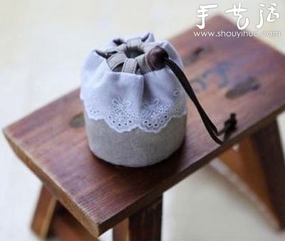 桶形束口袋手工制作教程 -  rpnrmr.com