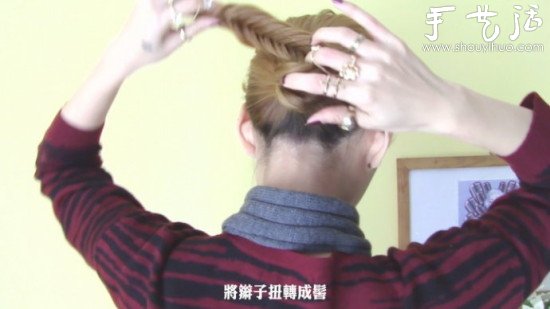 60秒DIY冬季最時尚盤發(fā) -  rpnrmr.com