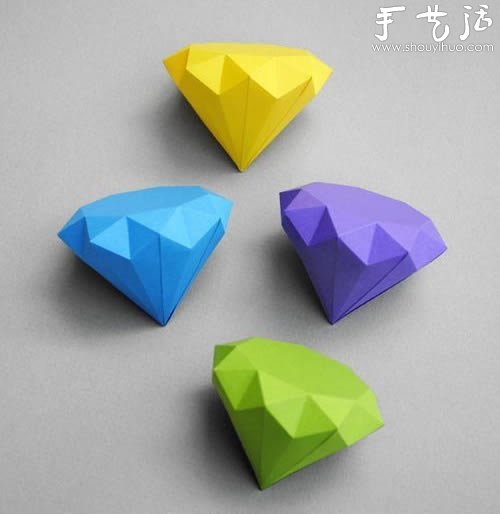 剪紙制作鉆石的教程 -  rpnrmr.com