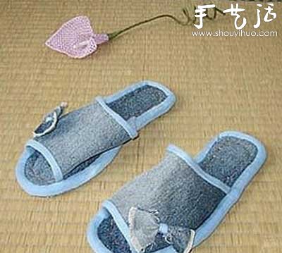 舊牛仔褲DIY女式拖鞋 -  rpnrmr.com